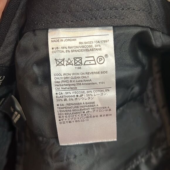 Banana Republic Sloane Slim Pant in black size 6 NWT - Picture 7 of 8